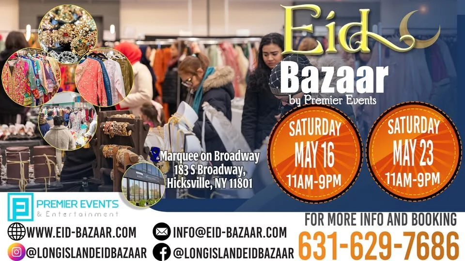 Long Island Eid Bazaar's Pre-Eid Bazaar at Marquee on Broadway